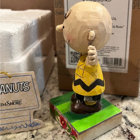 3 Jim Shore Peanuts Figures -box/foam/tag included - Picture 11 of 16